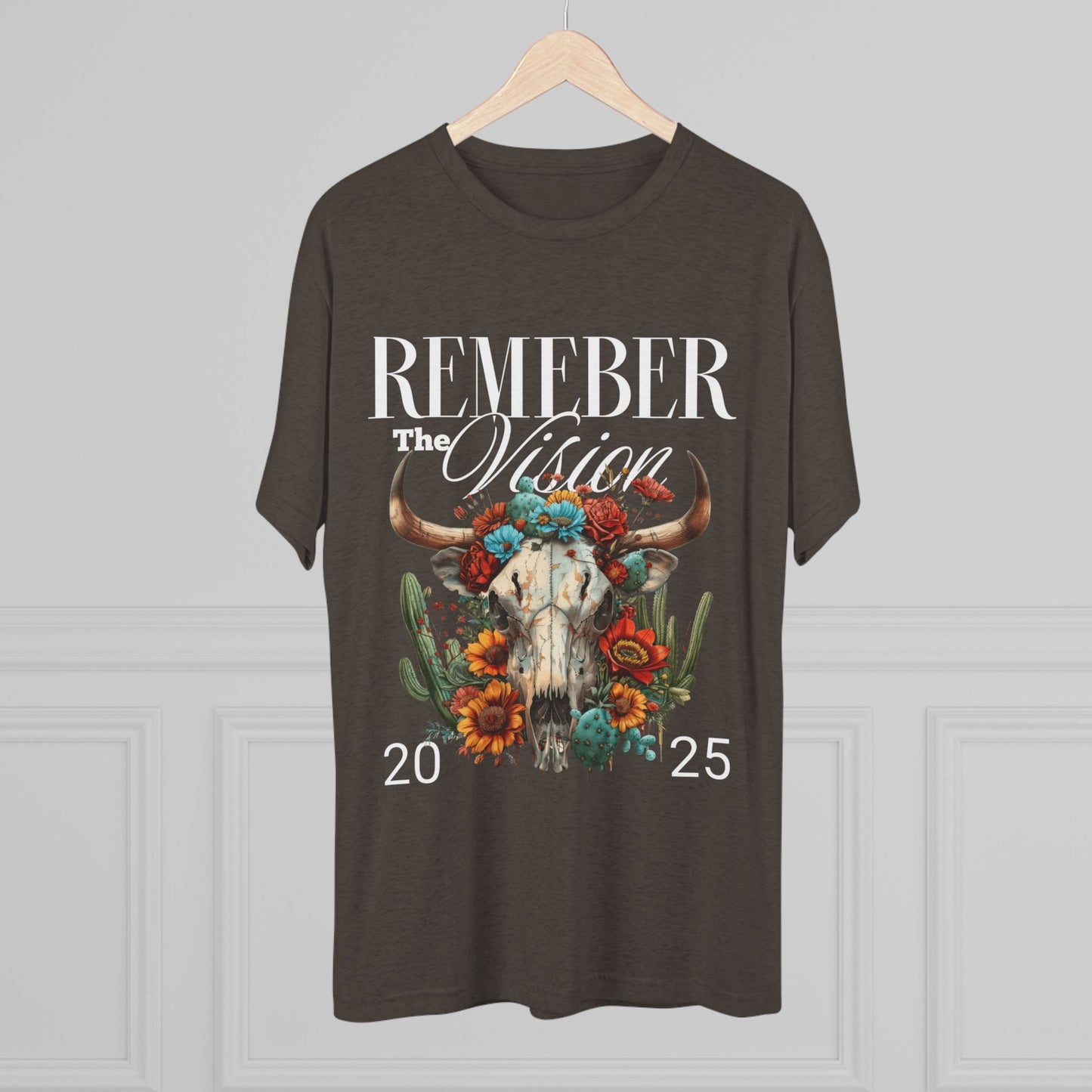 T-Shirt Rember the Vision Unisex Tri-Blend Crew Tee