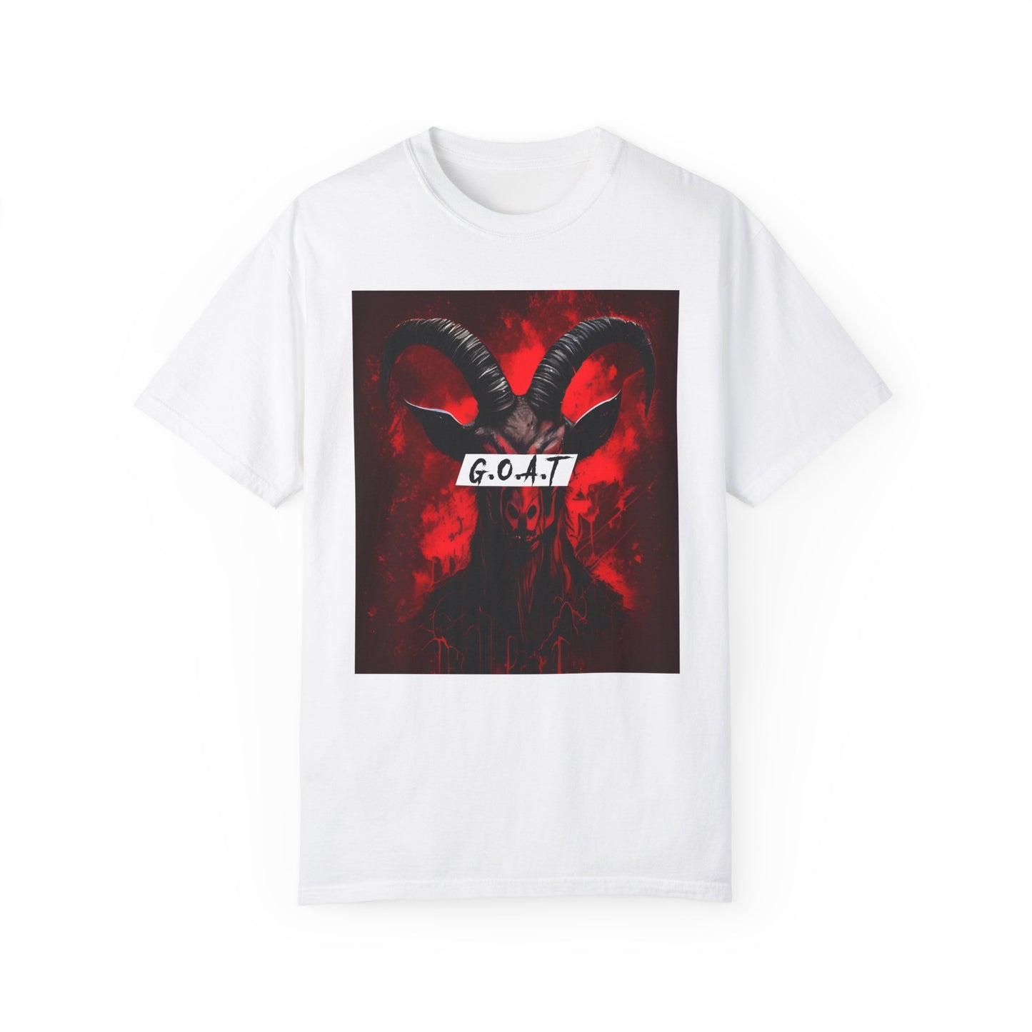 The Goat Graphic Tee Goat Tshirt Shirt Unisex Garment-Dyed T-shirt