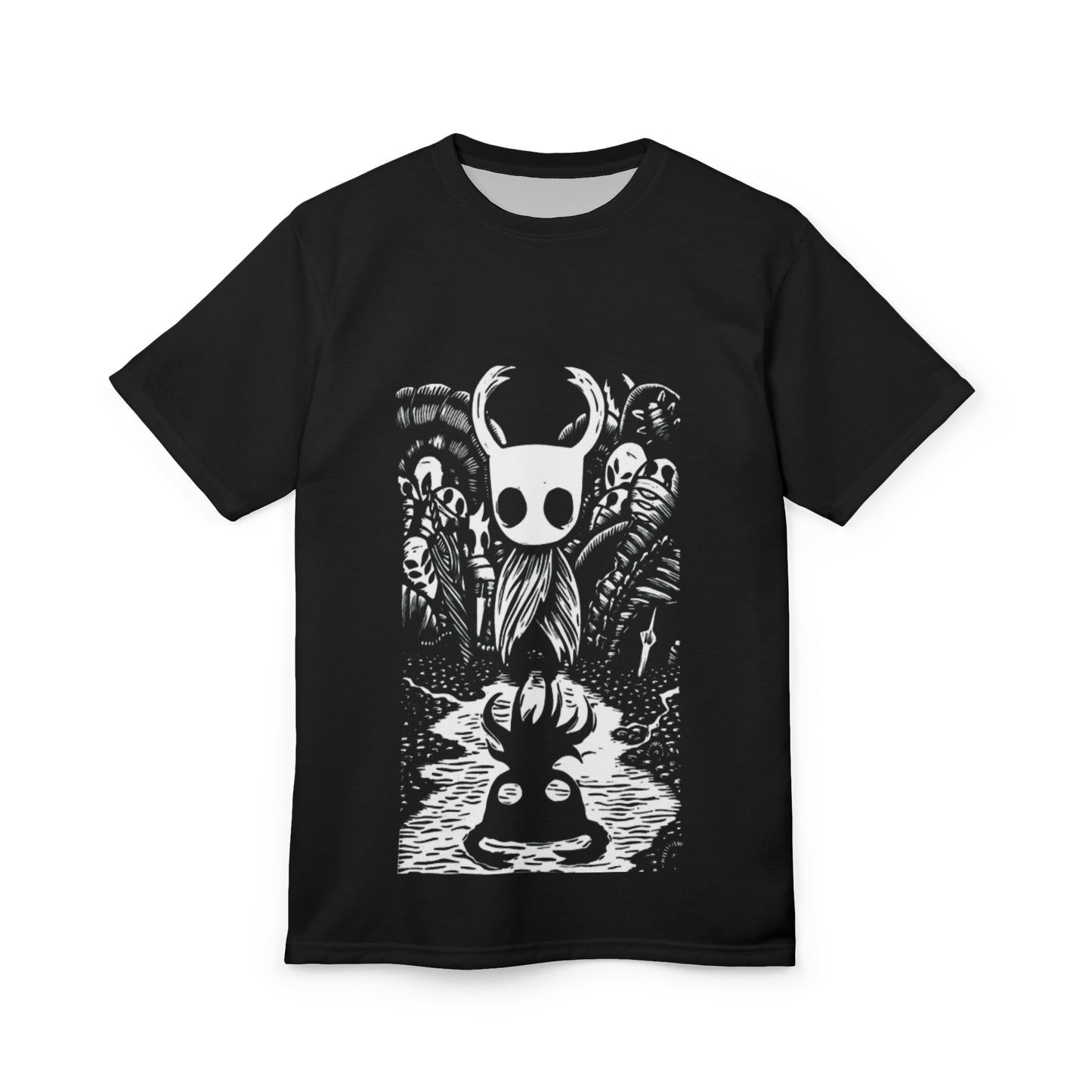 Unisex Cut & Sew Tee - Dark Adventure Graphic Shirt for Gamers