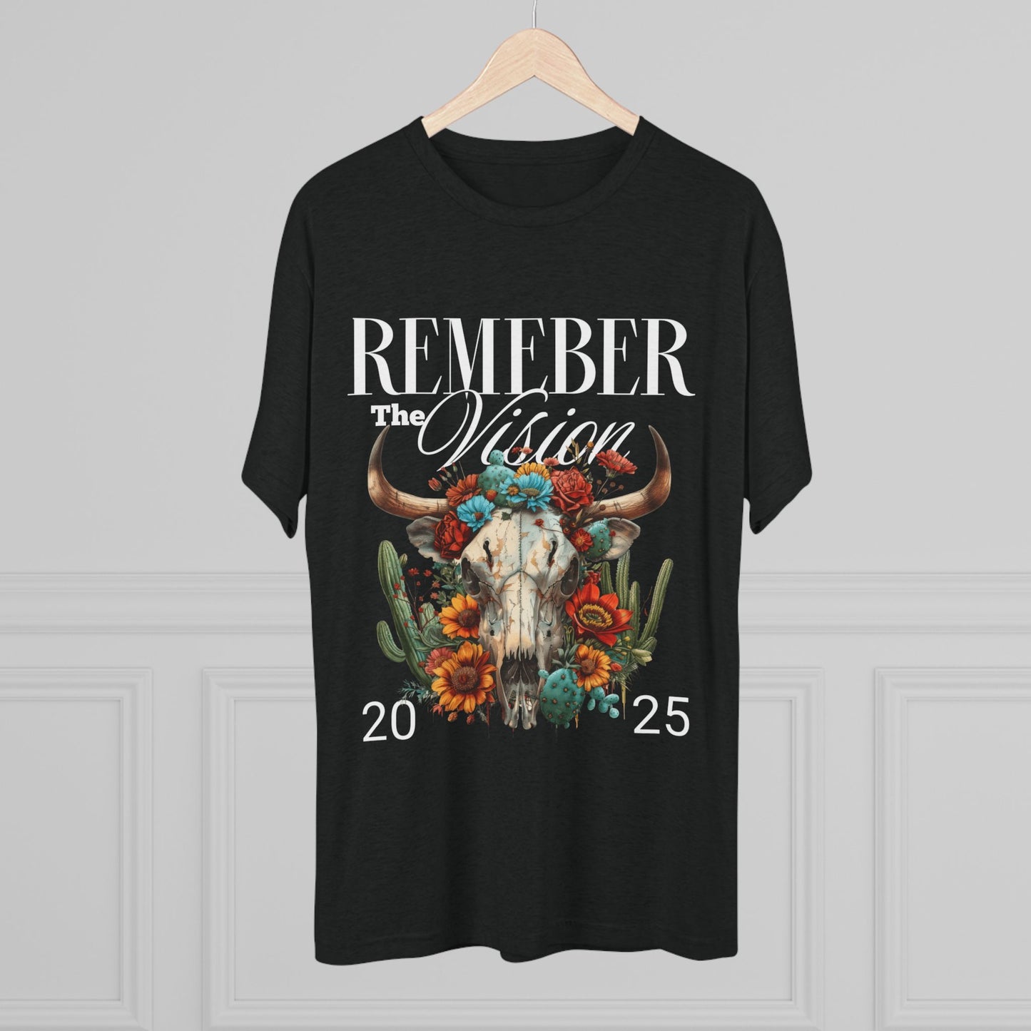T-Shirt Rember the Vision Unisex Tri-Blend Crew Tee