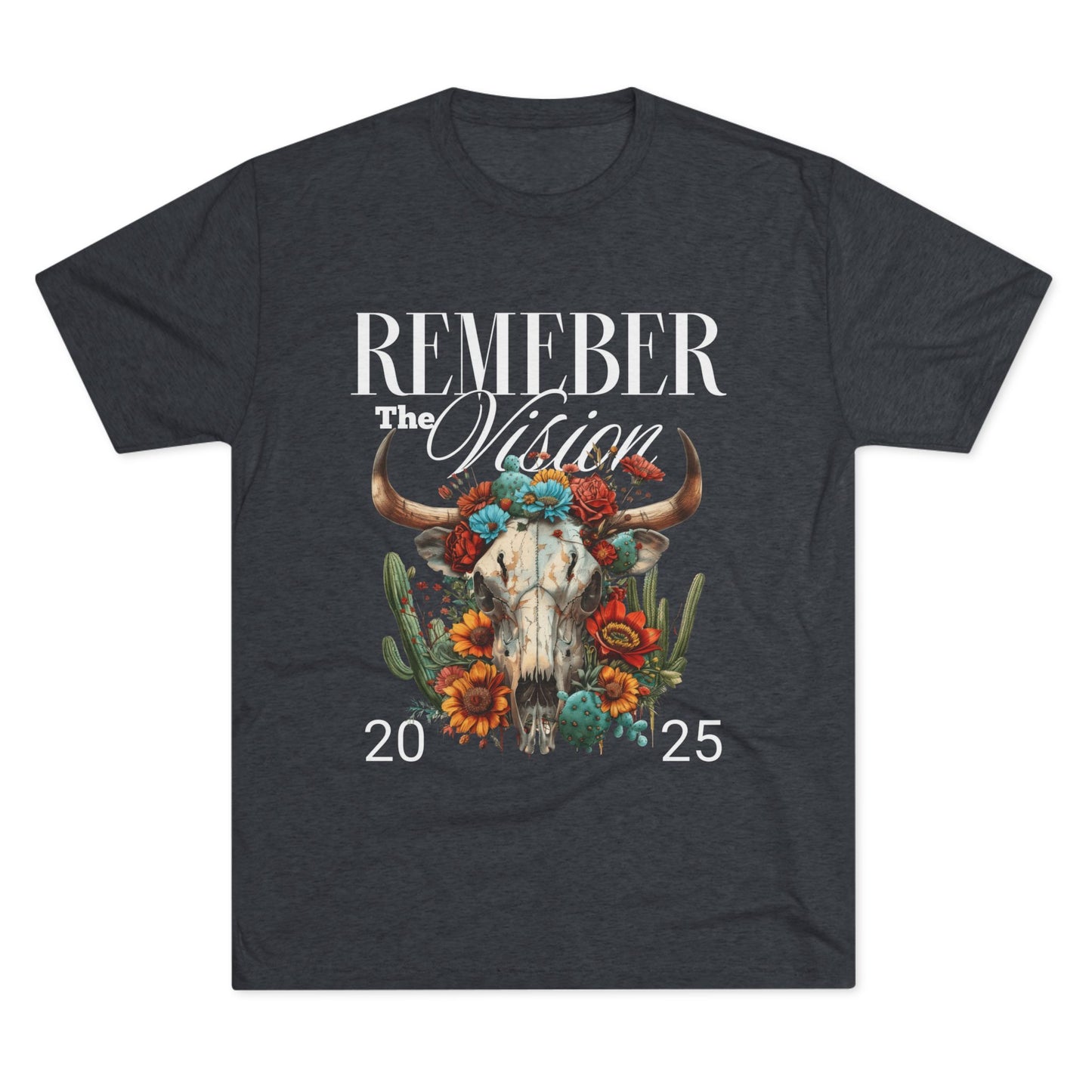 T-Shirt Rember the Vision Unisex Tri-Blend Crew Tee