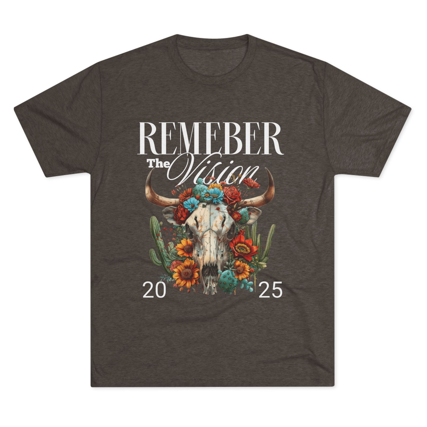 T-Shirt Rember the Vision Unisex Tri-Blend Crew Tee