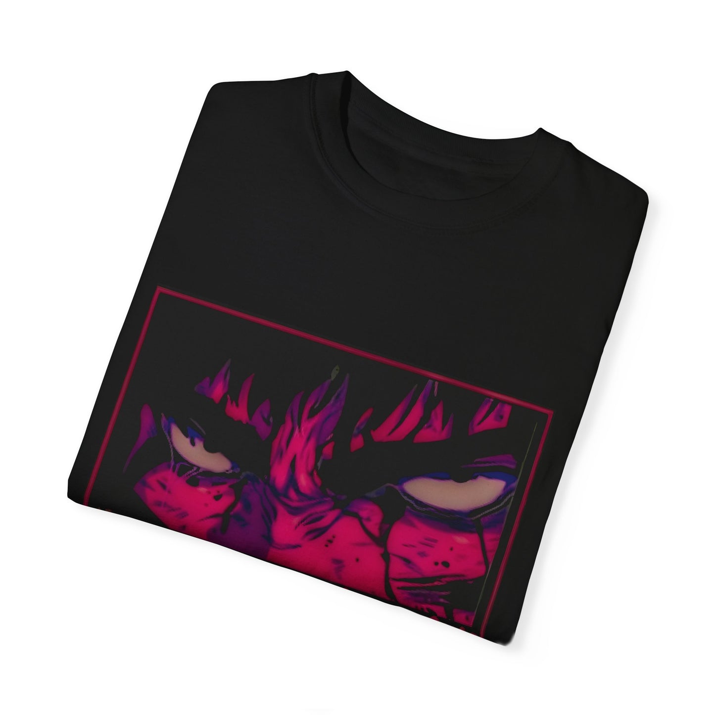 Guts Graphic Tee Shirt Cool Graphic Tshirt Vibrant Color Graphic Classic Tee Vintage Color Tshirt Unisex Garment-Dyed T-shirt