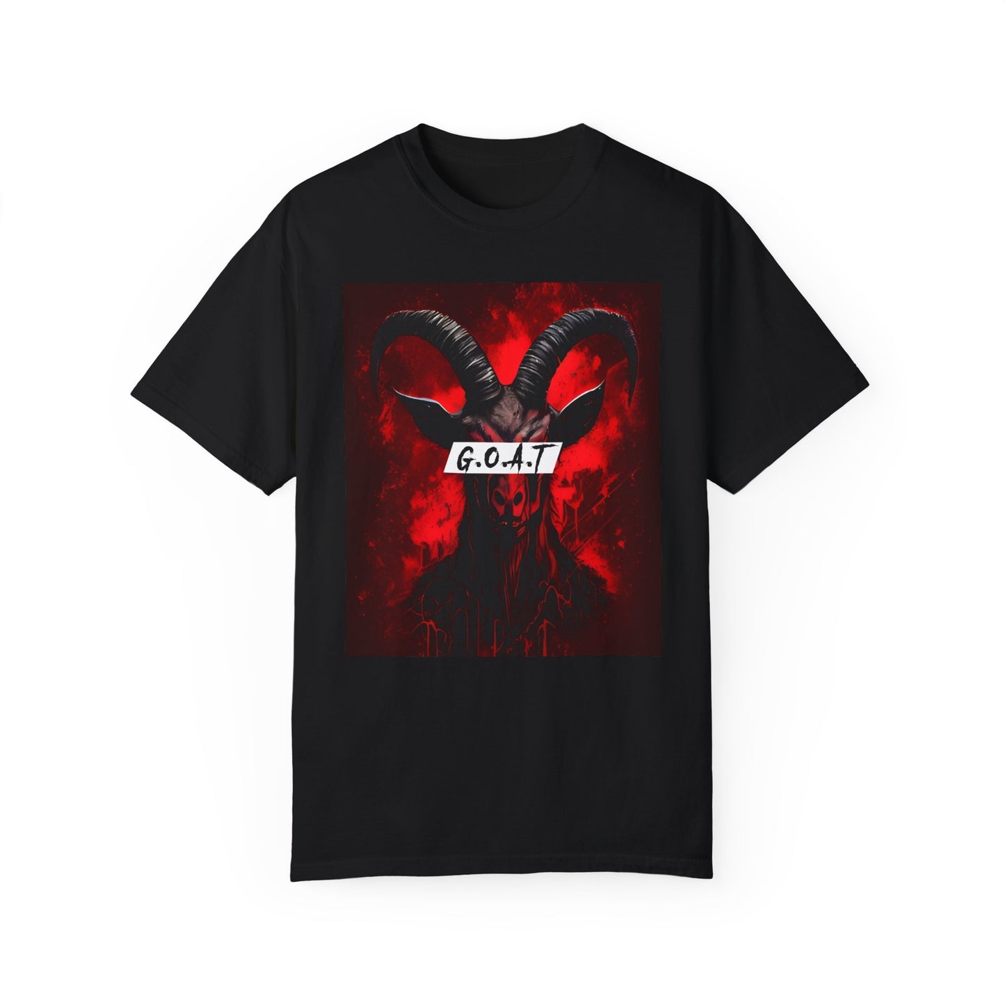 The Goat Graphic Tee Goat Tshirt Shirt Unisex Garment-Dyed T-shirt