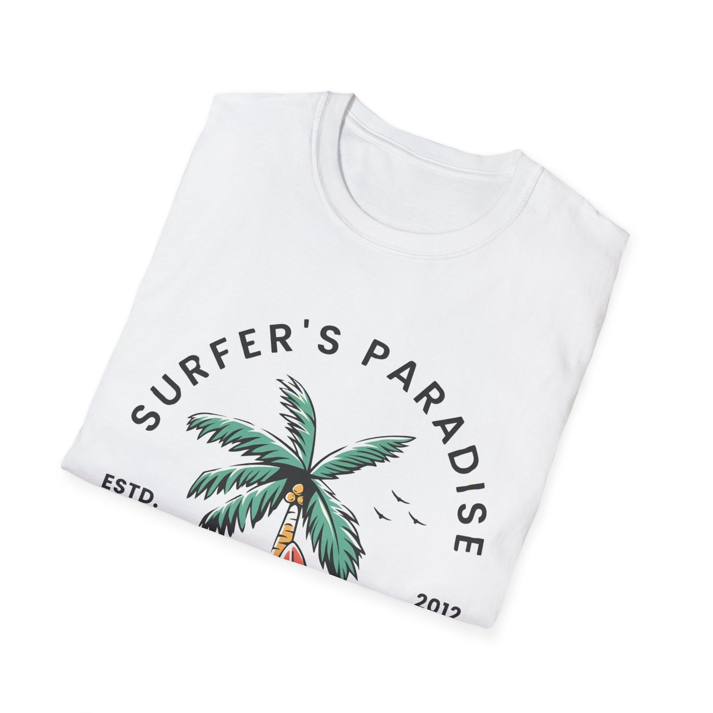 Surfers Paradise Graphic Tshirt Unisex Softstyle T-Shirt