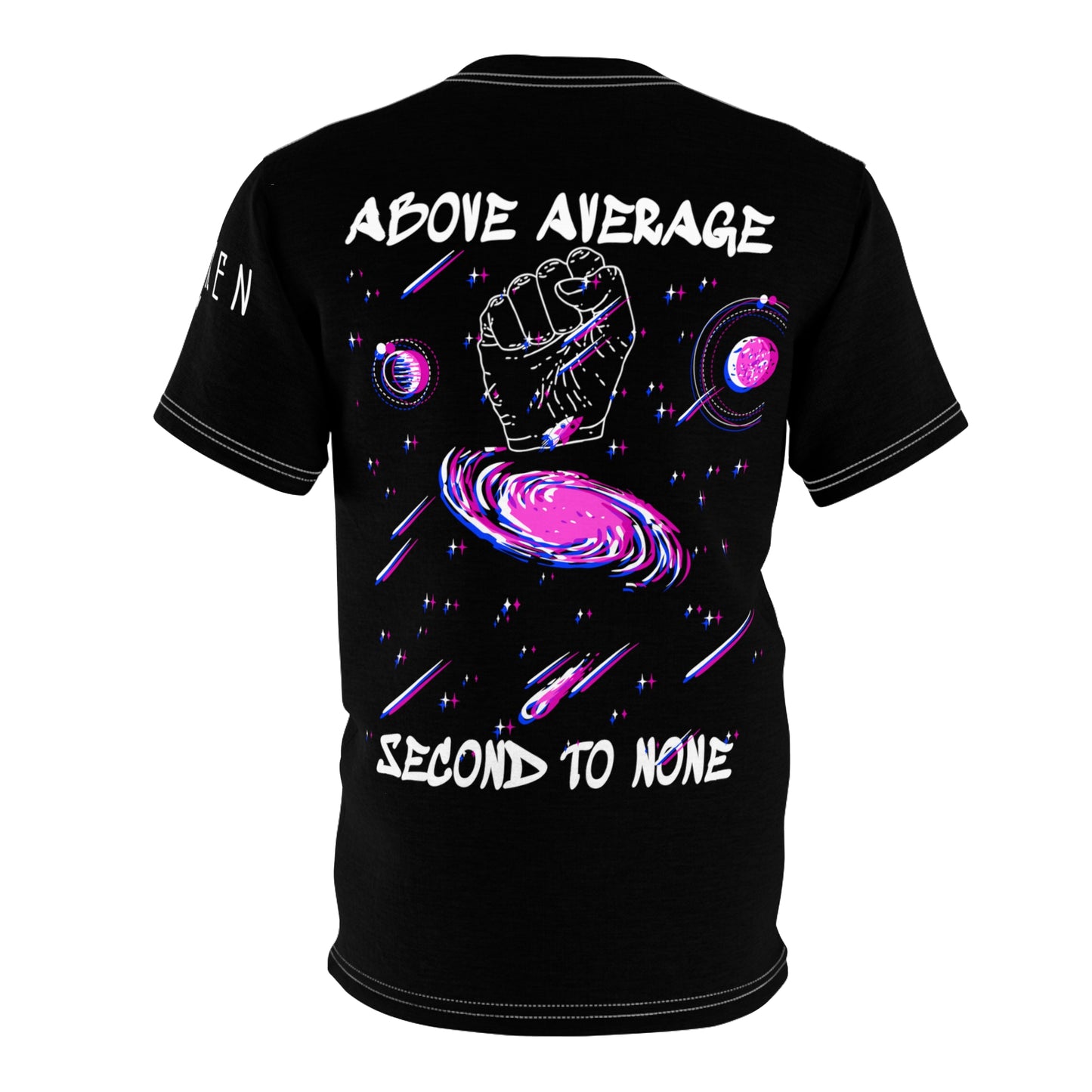 Above Average Graphic Tshirt Unisex Cut & Sew Tee (AOP)