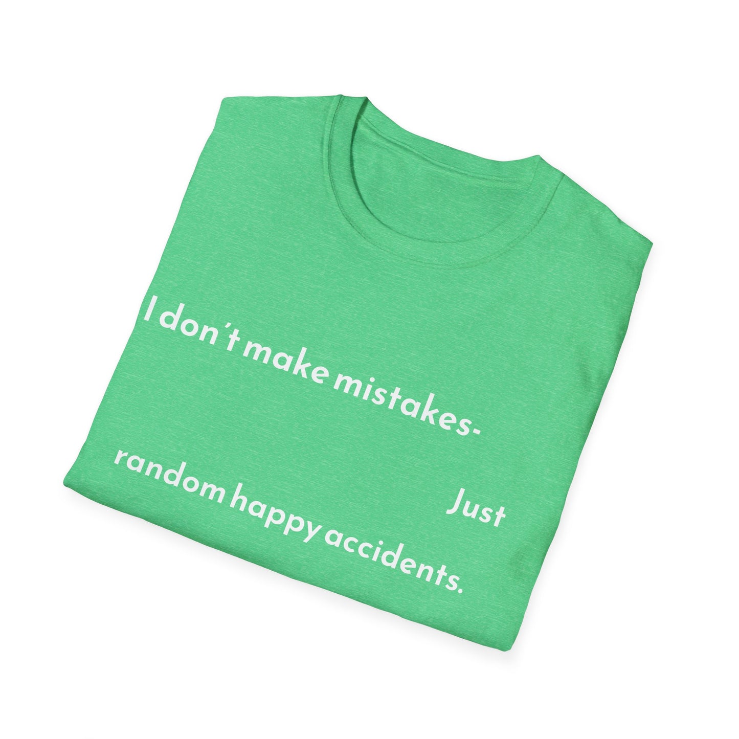 Random Happy Accidents Unisex Softstyle T-Shirt