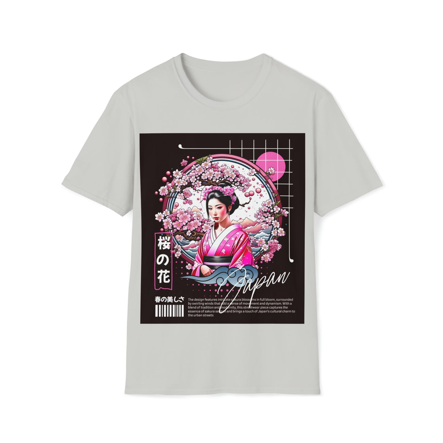 Japan Graphic Tshirt Cotton Unisex Softstyle T-Shirt