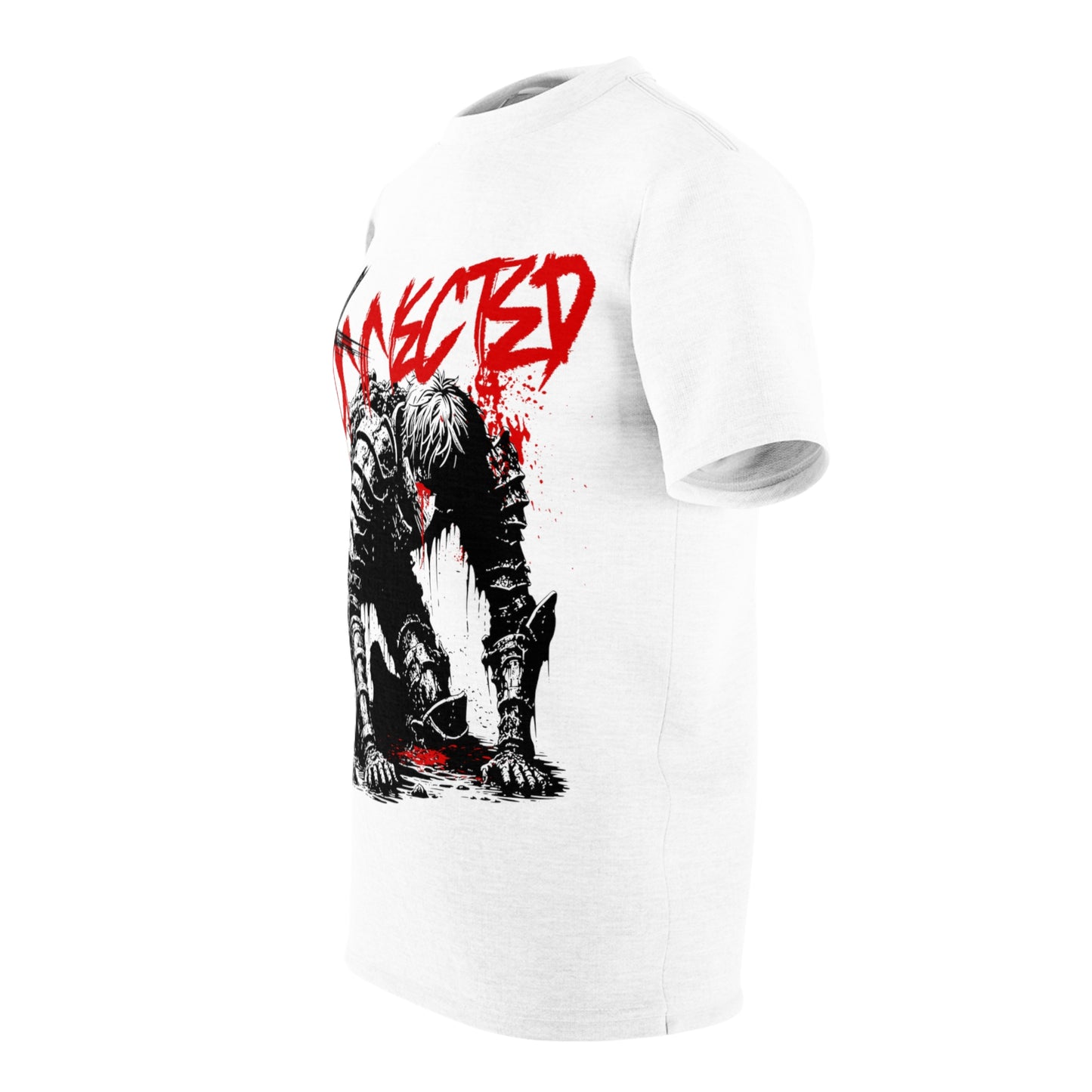 Disconnected Graphic Tshirt Unisex Cut & Sew Tee (AOP)