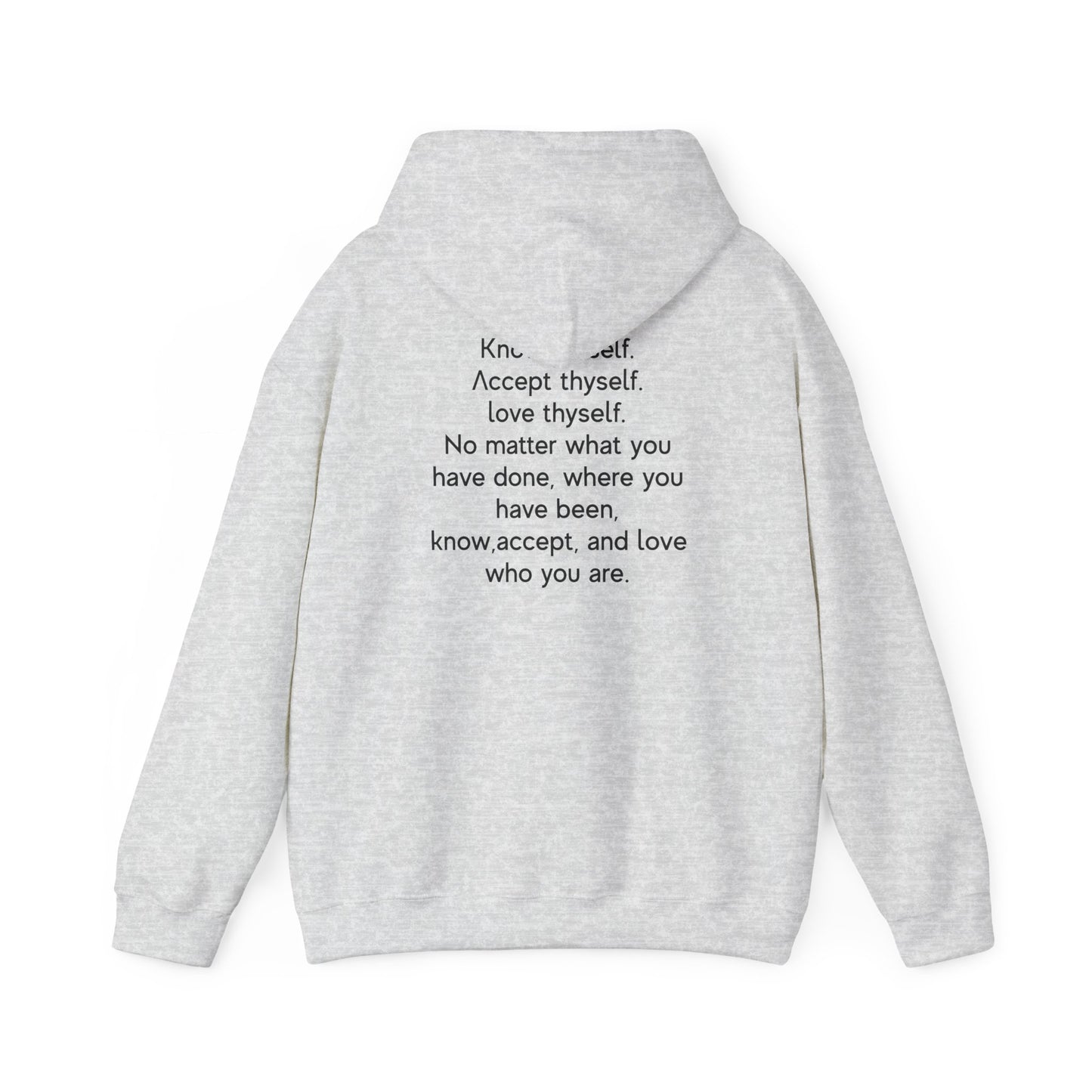 Aware Graphic Letter Unisex Heavy Blend™ Hooded Sweatshirt