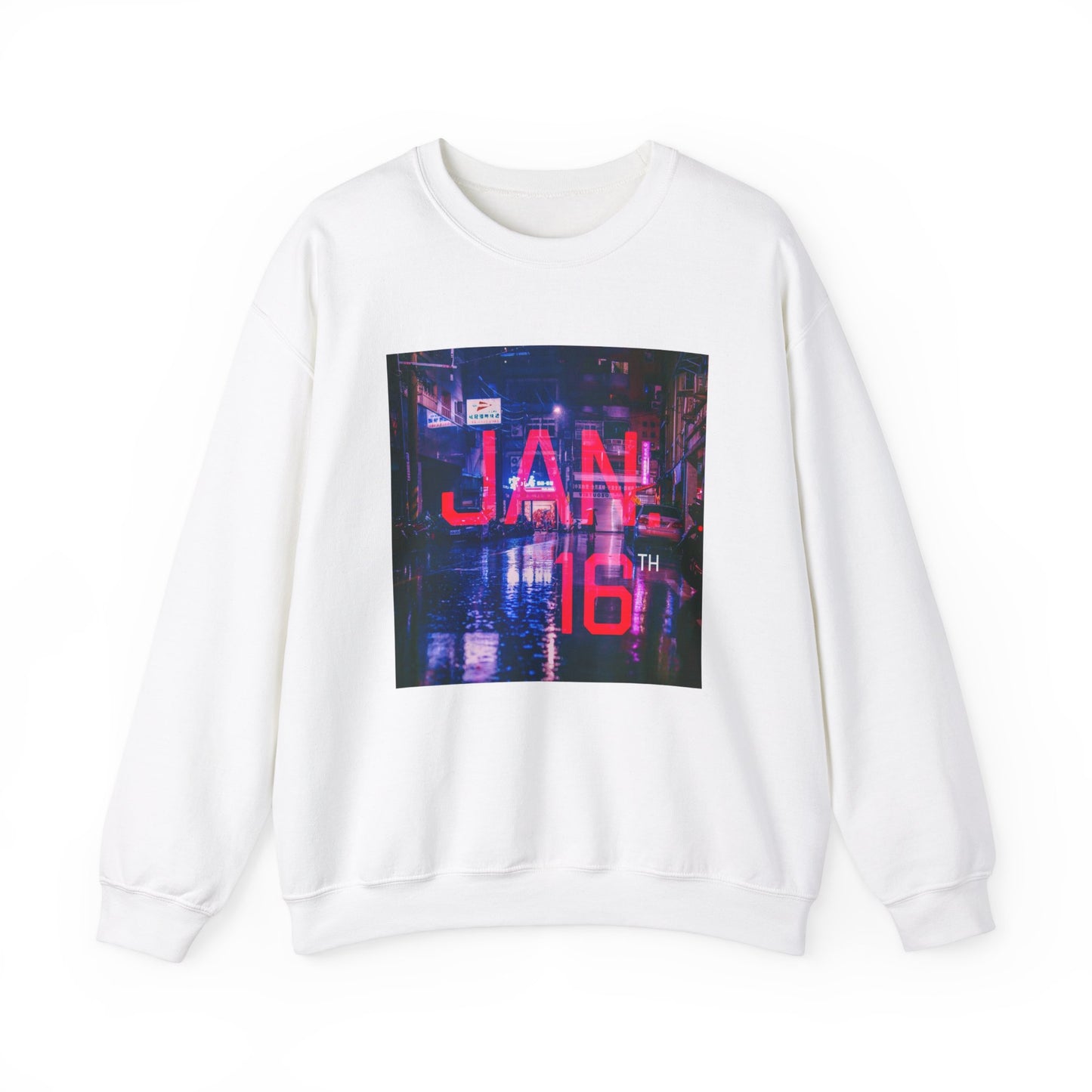 Jan. 16 Phiphic Long Sleeve Unisex Heavy Blend™ Crewneck Sweatshirt