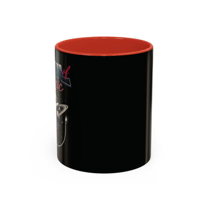 Cosmic Vibes Accent Coffee Mug - 11 & 15oz Ceramic Cup for Space Lovers and Gift Giving