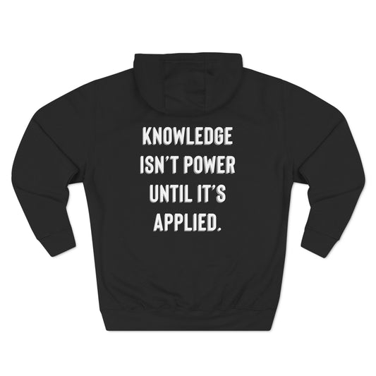 Fleece Hoodie | Warm Motivational Design