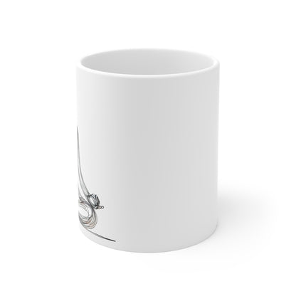 Zen Meditation Mug 11oz | Mindfulness Coffee Cup for Relaxation | Perfect Gift for Yoga Lovers