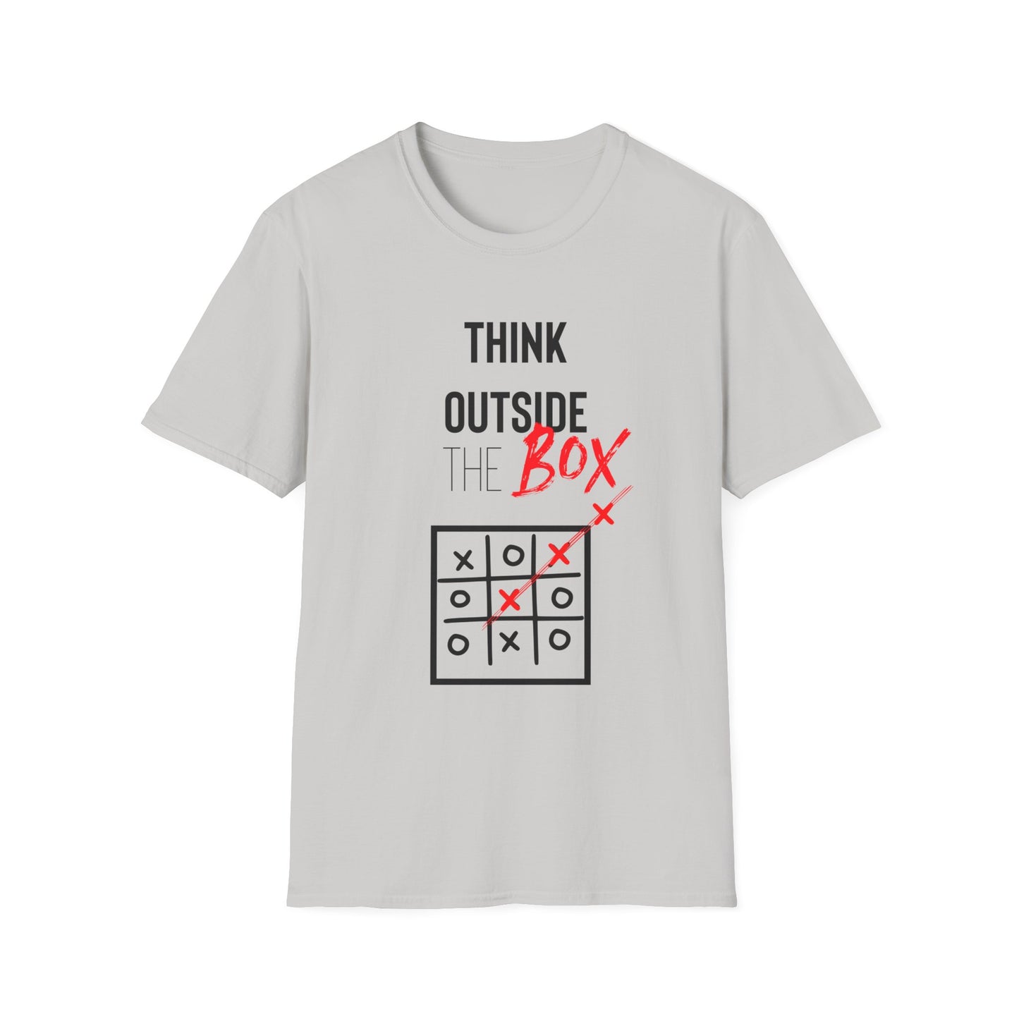 Think Outside The Box T-shirt Unisex Softstyle T-Shirt