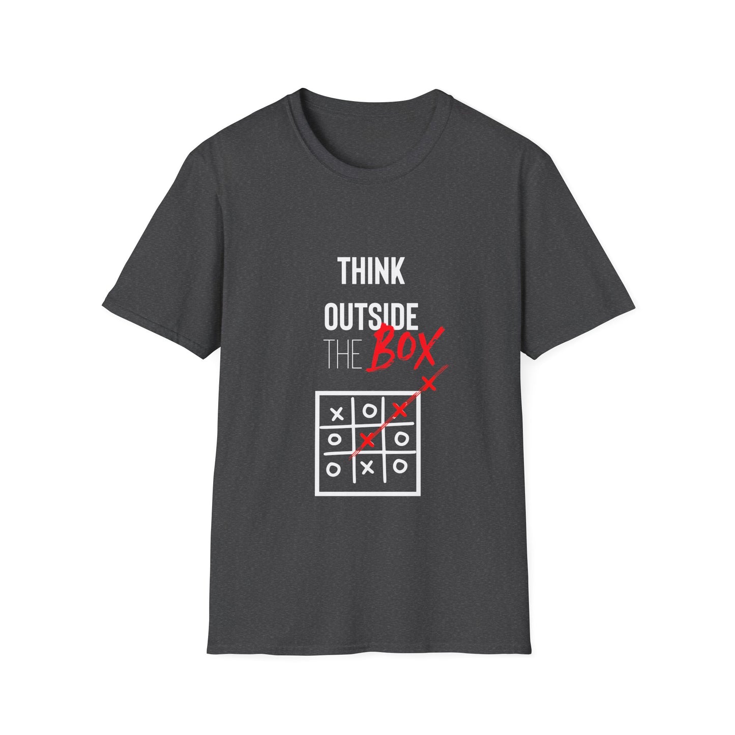 Think Outside The Box Tshirt Unisex Softstyle T-Shirt