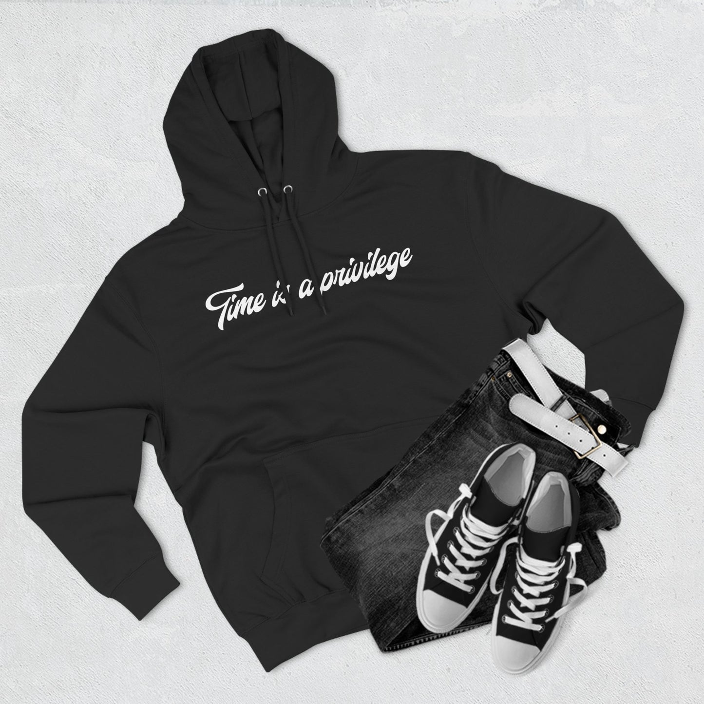 Time is a Privilege - Graphic Hoodie