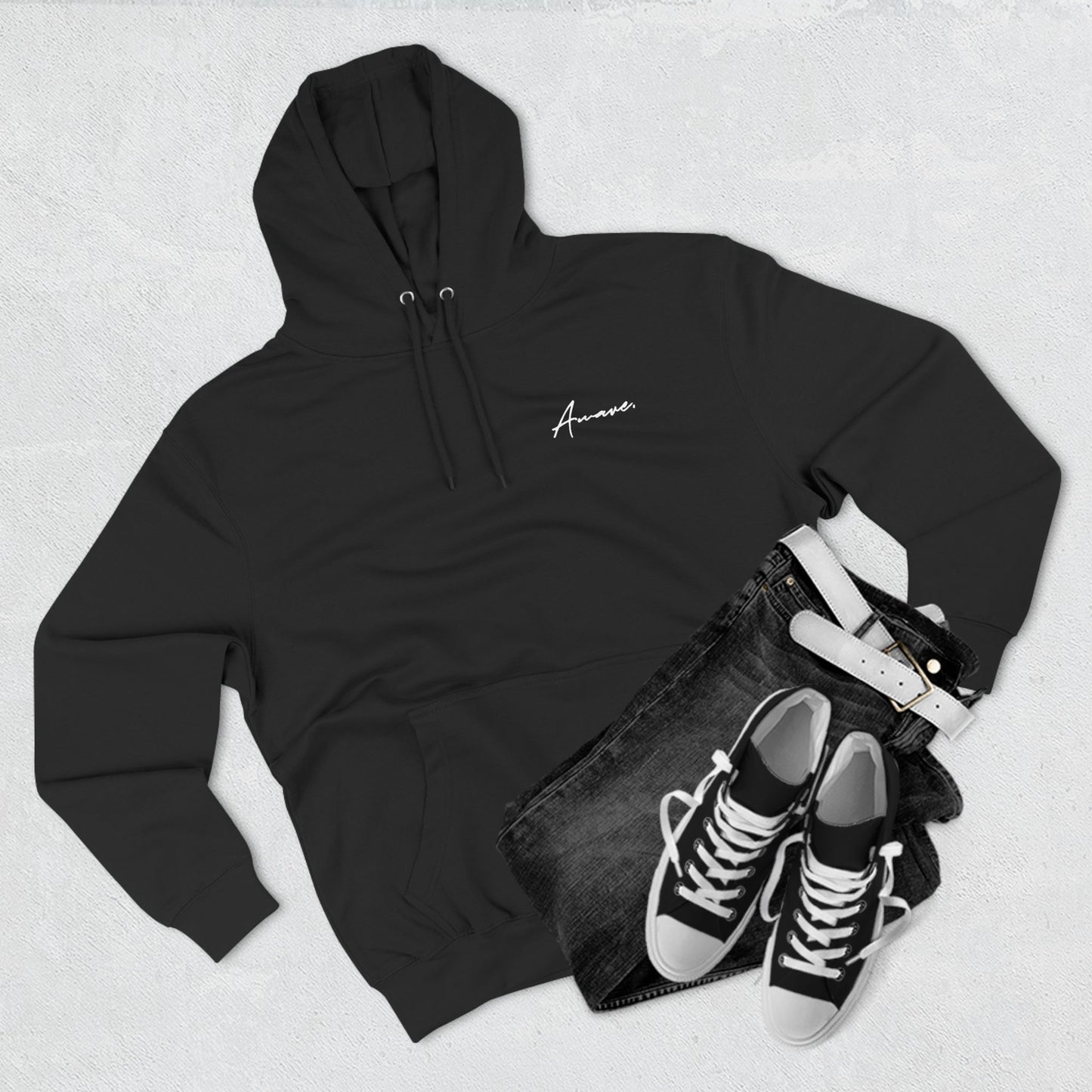 Fleece Hoodie | Warm Motivational Design