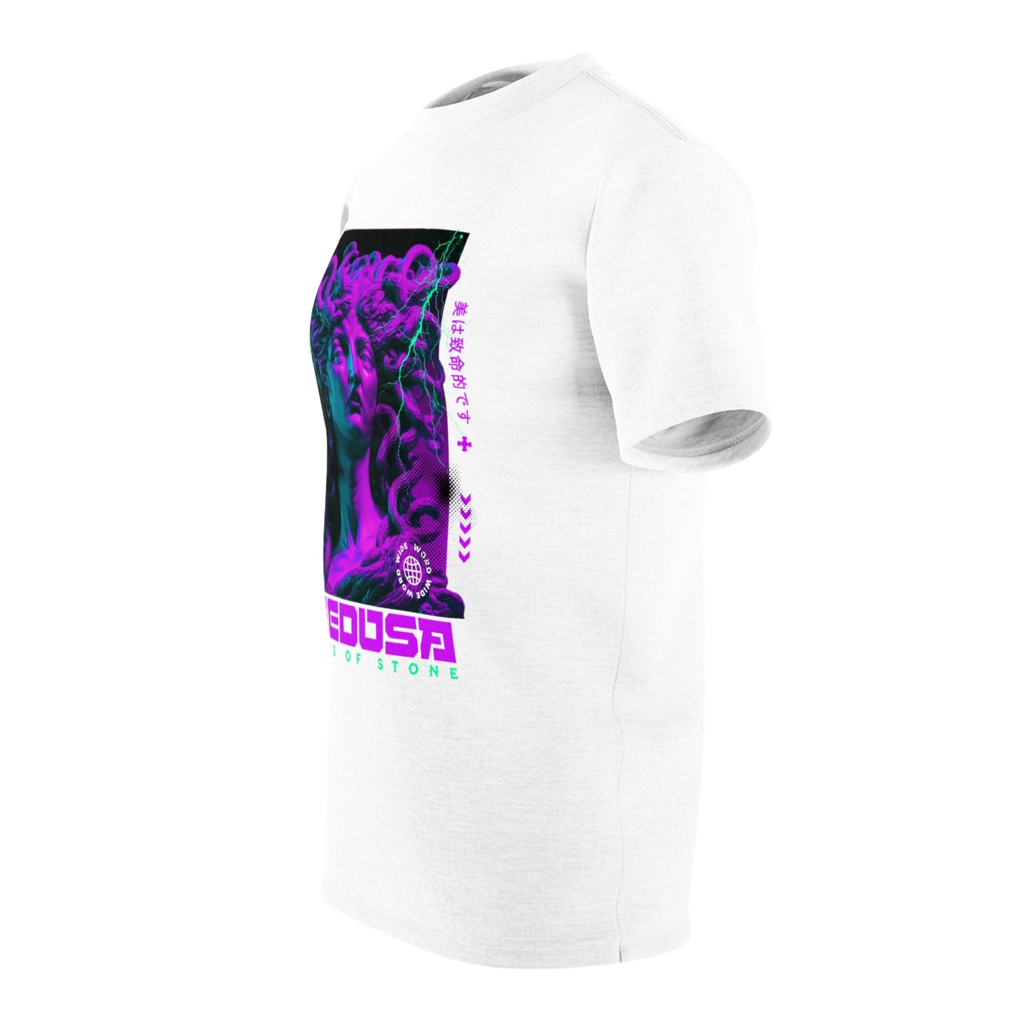 Medusa Graphic Tshirt Unisex Cut & Sew Tee (AOP)