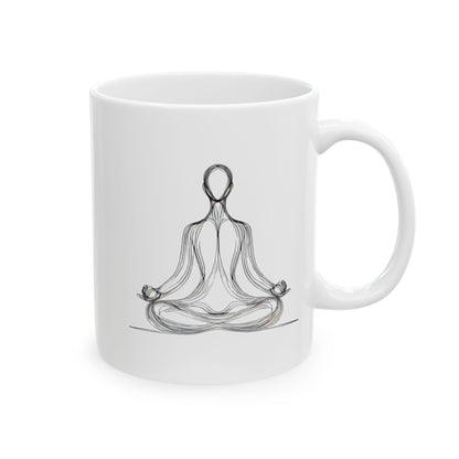 Motivational Coffee Mug - "Sippin' Good Vibes" - 11oz & 15oz