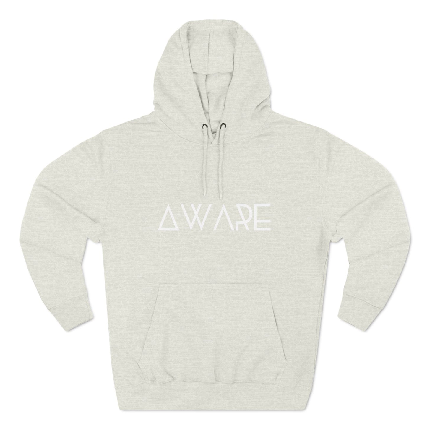 Three-Panel Fleece Hoodie