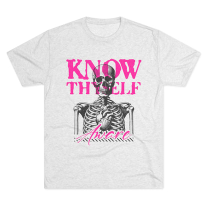 Positive Affirmation Unisex Tee - Know Thyself