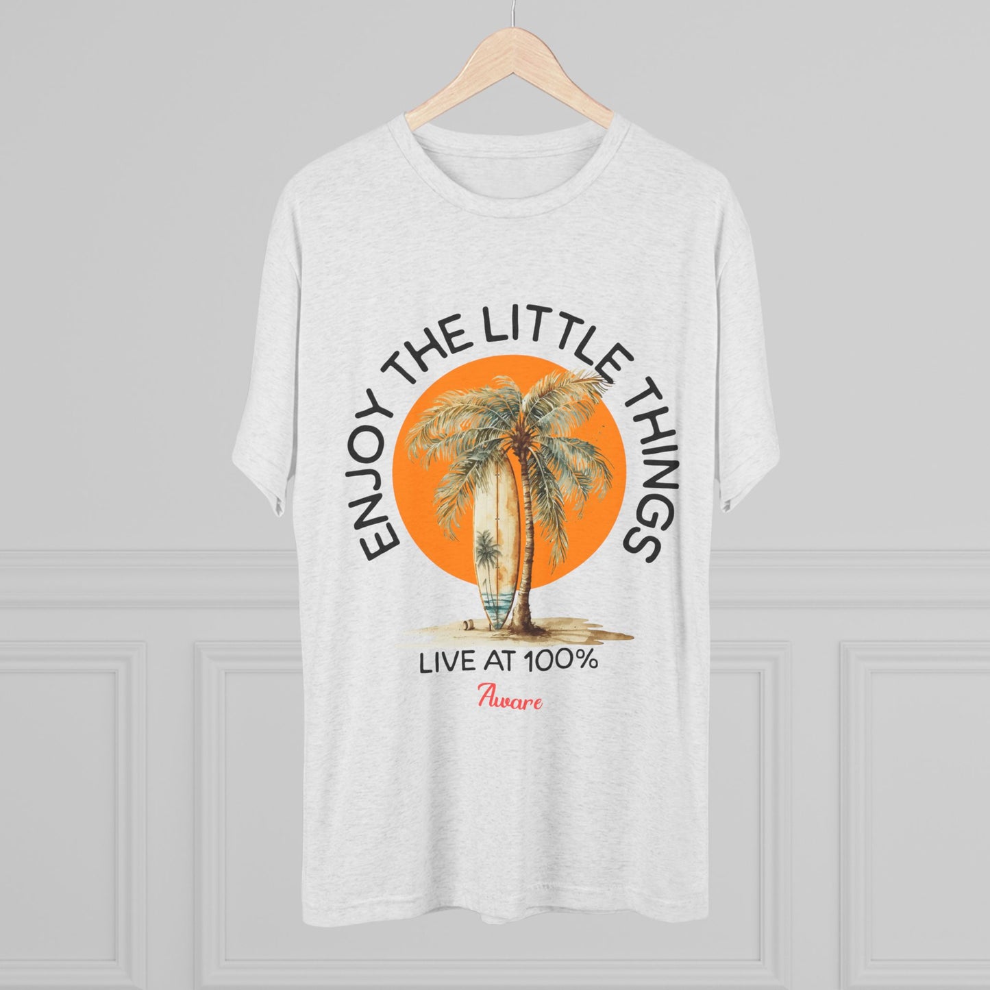 Tri-Blend Tee - Enjoy the Little Things Design