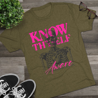 Positive Affirmation Unisex Tee - Know Thyself