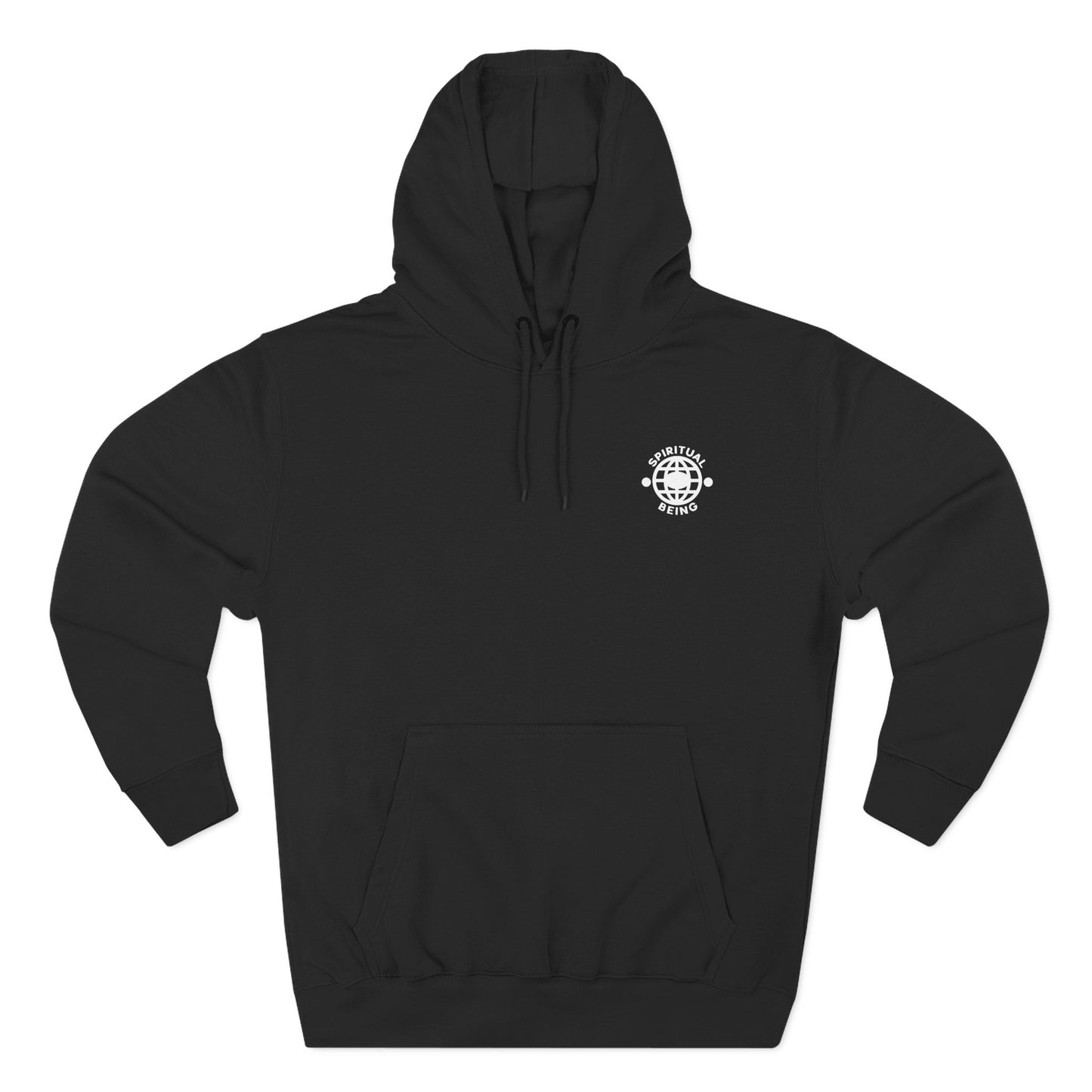 Spiritual Being Awareness Three-Panel Fleece Hoodie - Cozy and Stylish for Every Occasion