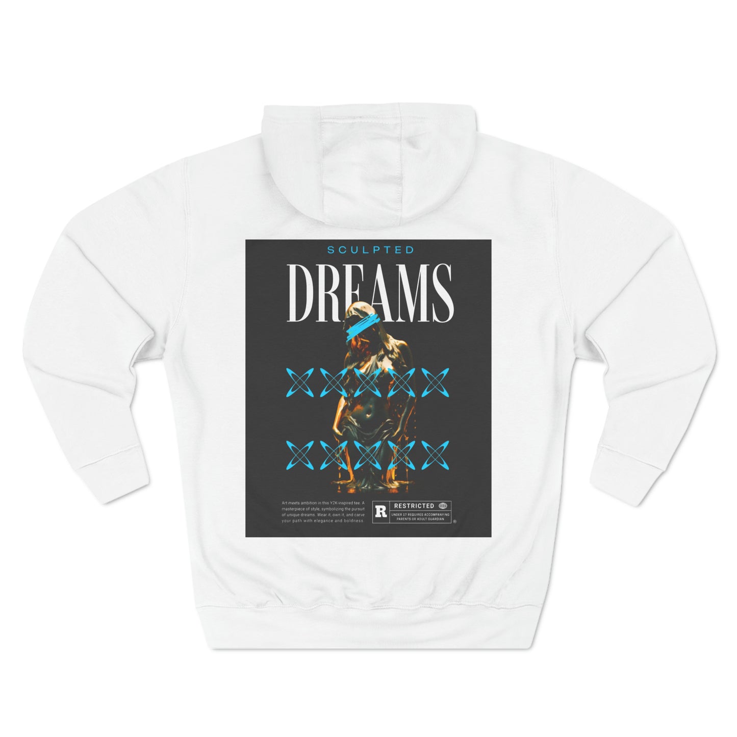 Sculpt Graphic T-shirt Dreams Three-Panel Fleece Hoodie