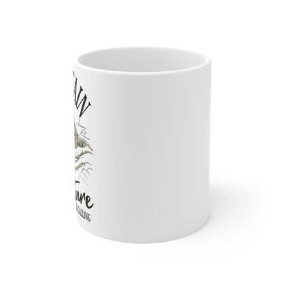 Mountain Adventure Mug – 11oz Coffee Cup for Outdoor Enthusiasts