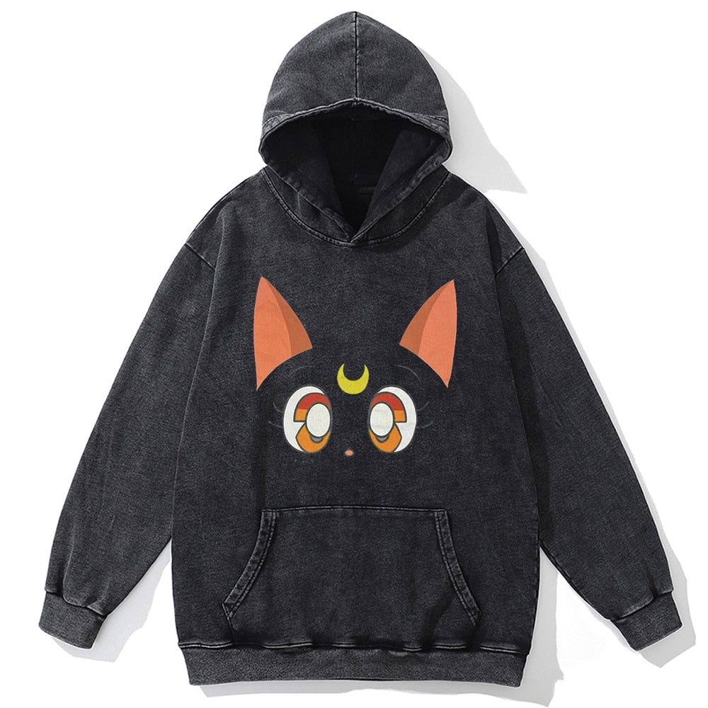 Autumn Fashion Long Sleeve Men Hoody Harajuku Sailor Moon Graphic Hoodies Sweatshirt Oversized Vintage Pullover Anime Hoodie
