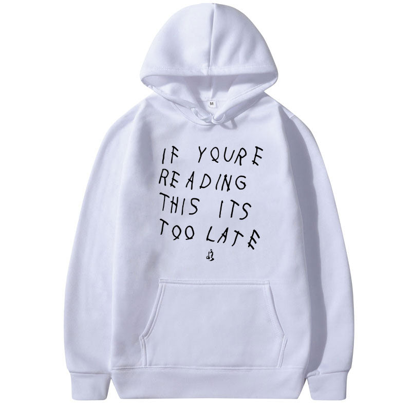 Drake Letter Hoodie