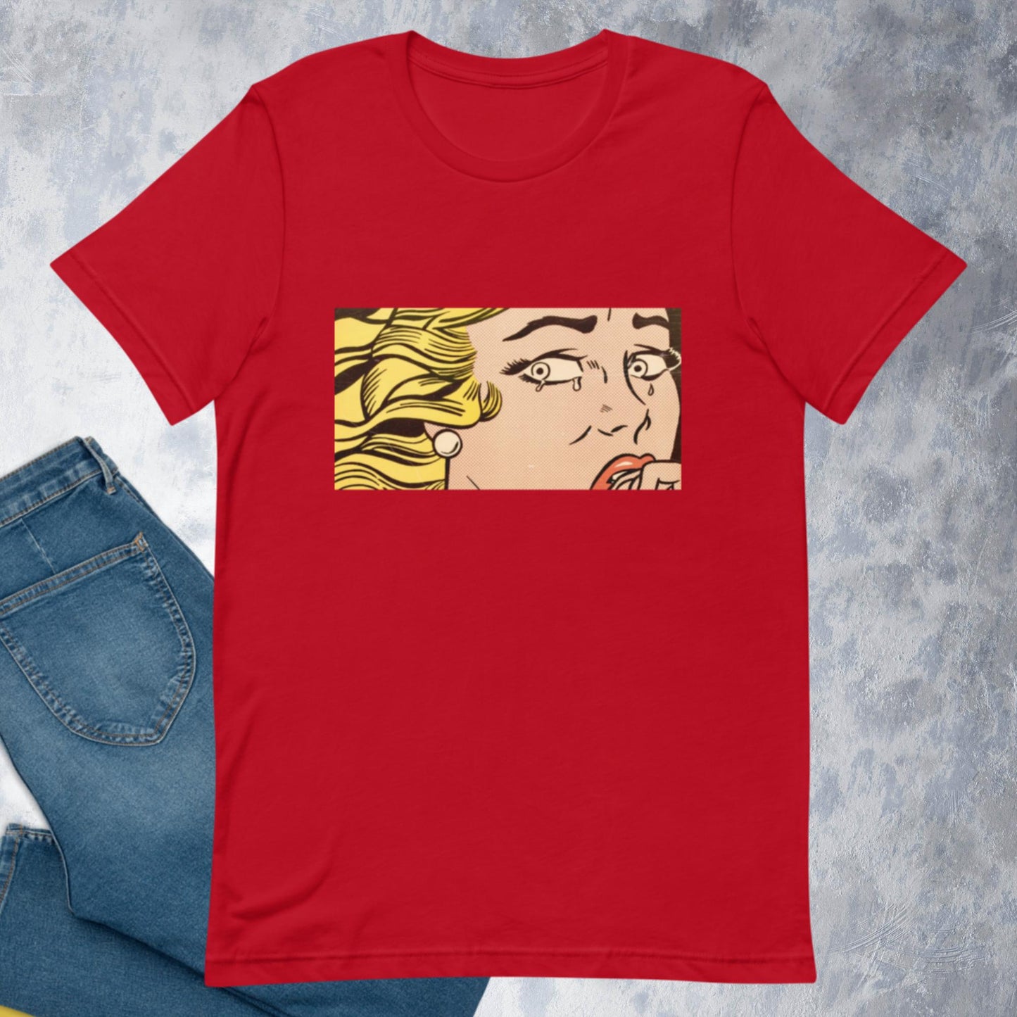 Graphic T-shirt Pop Art Vintage Style Shirt